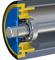 rodillos carga pesada heavy duty resistentes corrosion y abrasion